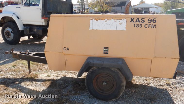 image for item DY9586 1996 Atlas Copco XAS96JD  air compressor