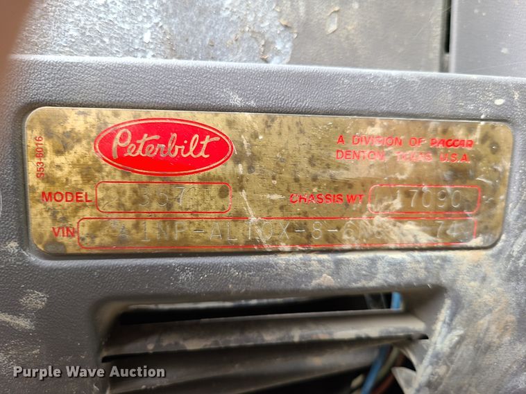 image for item EL9575 2006 Peterbilt 357  ready mix truck