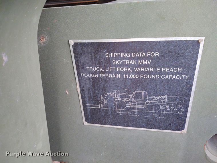 image for item EQ9459 2001 Sky Trak MMV  telehandler
