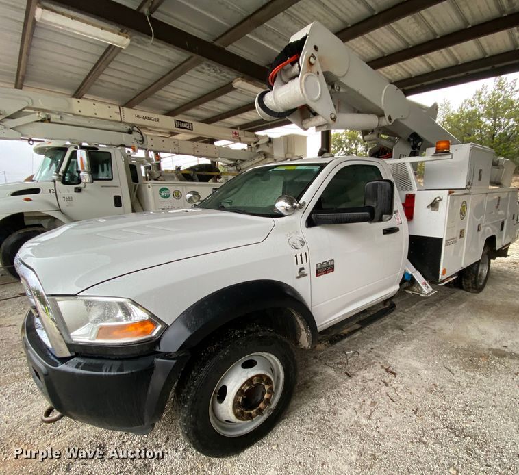 image for item HA9667 2011 Dodge Ram 5500  bucket truck