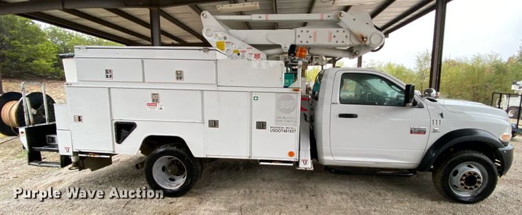 image for item HA9667 2011 Dodge Ram 5500  bucket truck
