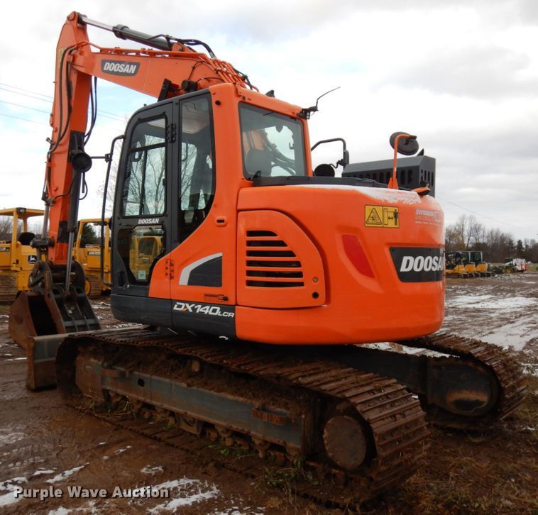 image for item HD9122 2014 Doosan DX140LCR  excavator