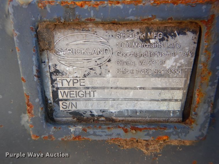 image for item HF9024 Strickland 48"W excavator bucket