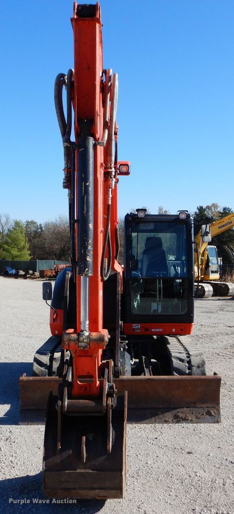 image for item HF9054 2018 Kubota KX080-45  mini excavator