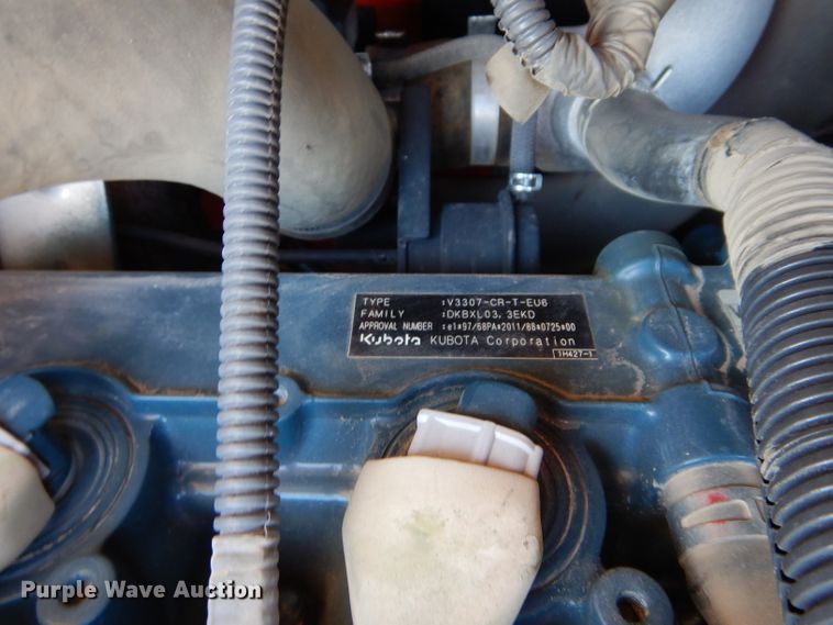 image for item HF9054 2018 Kubota KX080-45  mini excavator