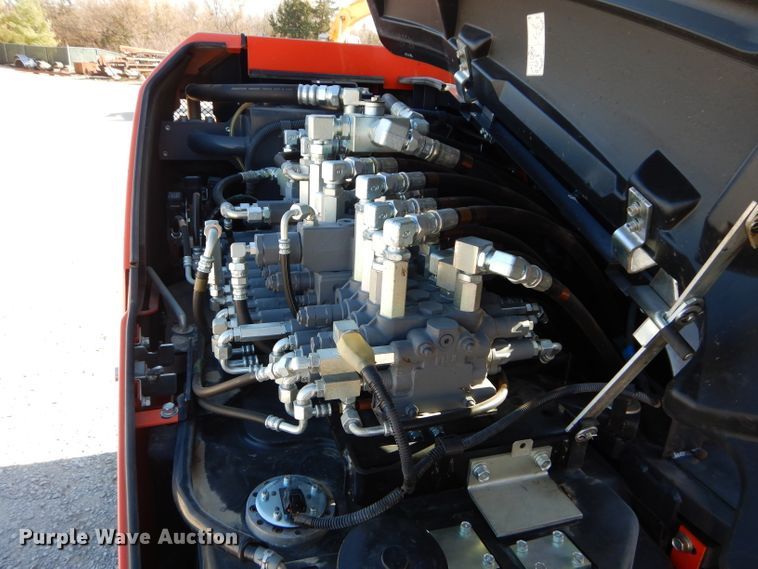 image for item HF9054 2018 Kubota KX080-45  mini excavator