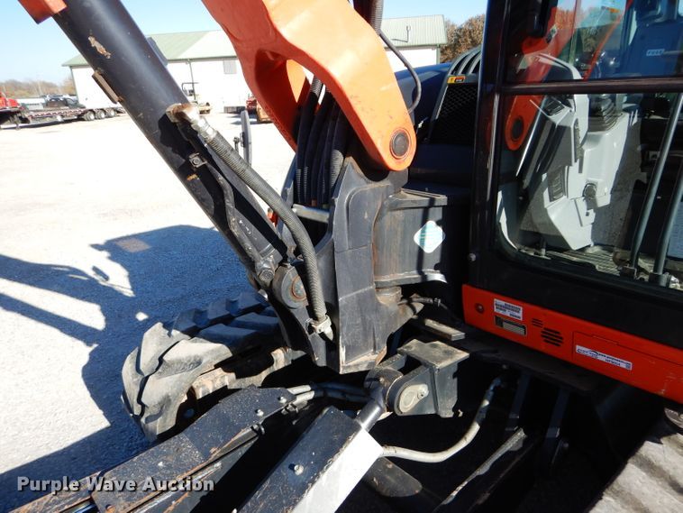 image for item HF9054 2018 Kubota KX080-45  mini excavator