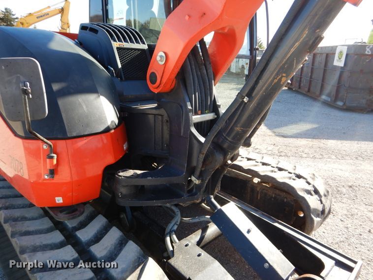 image for item HF9054 2018 Kubota KX080-45  mini excavator