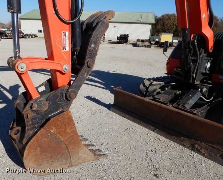 image for item HF9054 2018 Kubota KX080-45  mini excavator