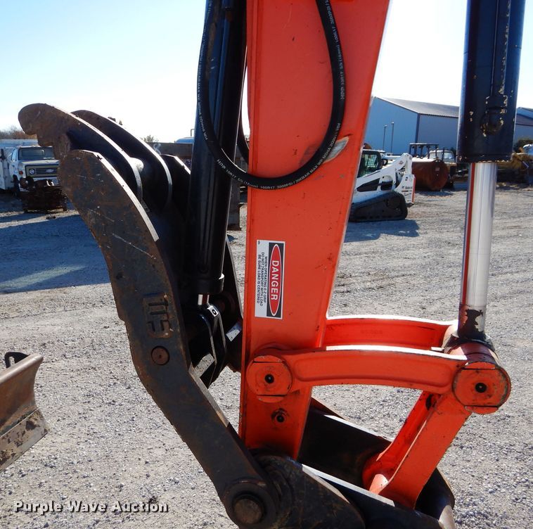 image for item HF9054 2018 Kubota KX080-45  mini excavator