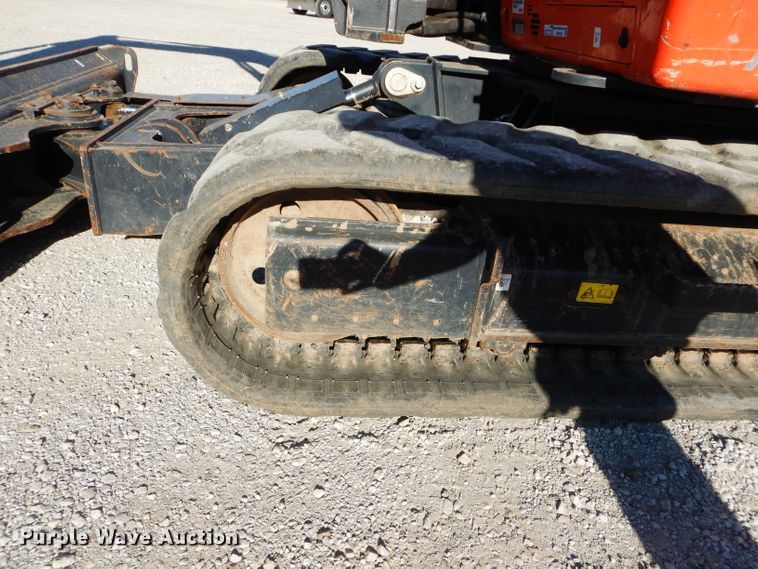 image for item HF9054 2018 Kubota KX080-45  mini excavator