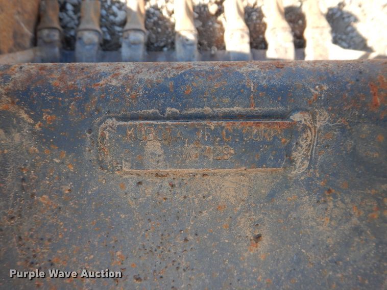 image for item HF9054 2018 Kubota KX080-45  mini excavator