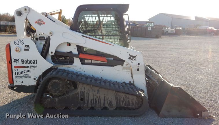 image for item HF9055 2015 Bobcat T750  tracked skid steer loader