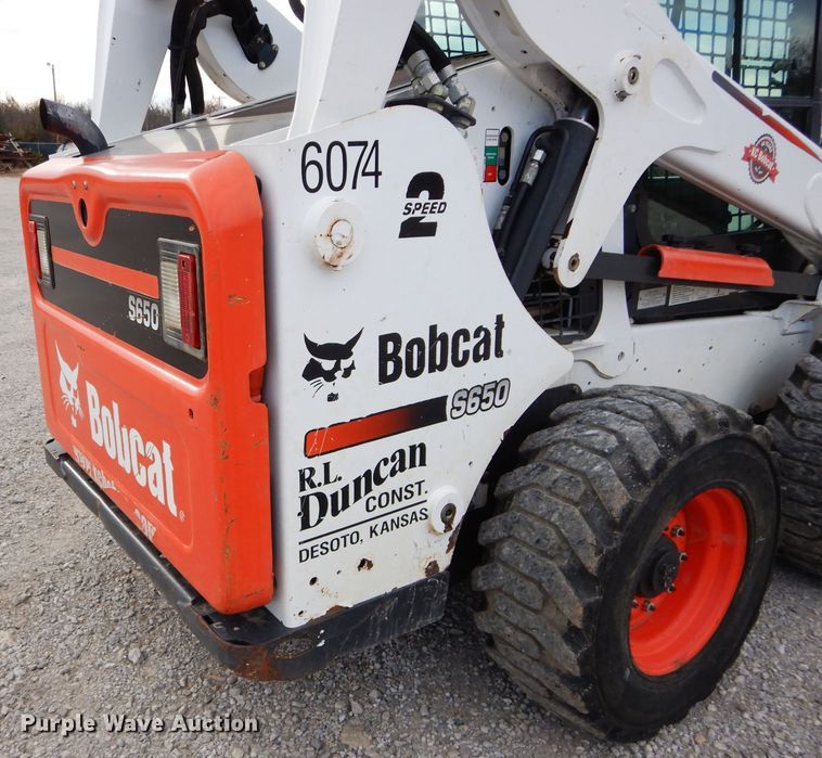 image for item HF9056 2015 Bobcat S650  skid steer loader