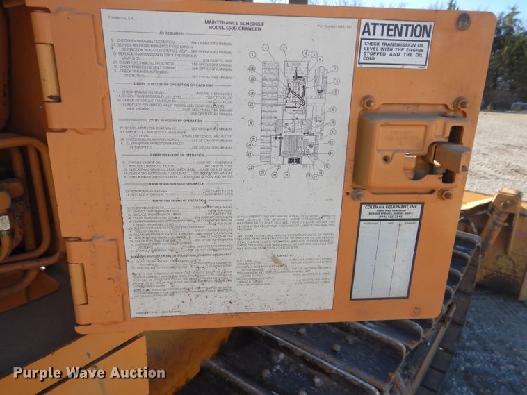 image for item HF9057 1998 Case 550G  dozer