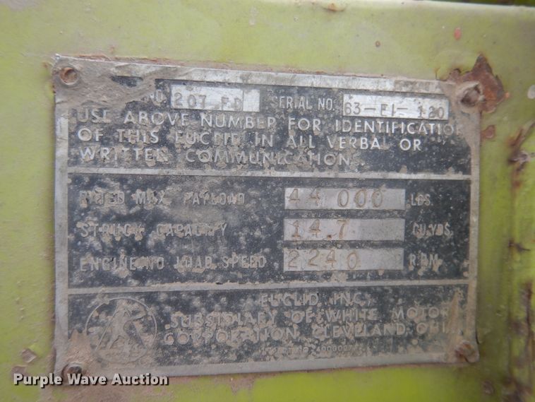 image for item HL9522 Euclid 270FD  water wagon