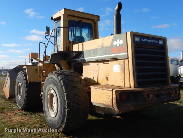 image for item HS9410 1990 Komatsu WA500-1L  wheel loader