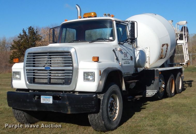 image for item HS9416 1997 Ford LTA9000  ready mix truck