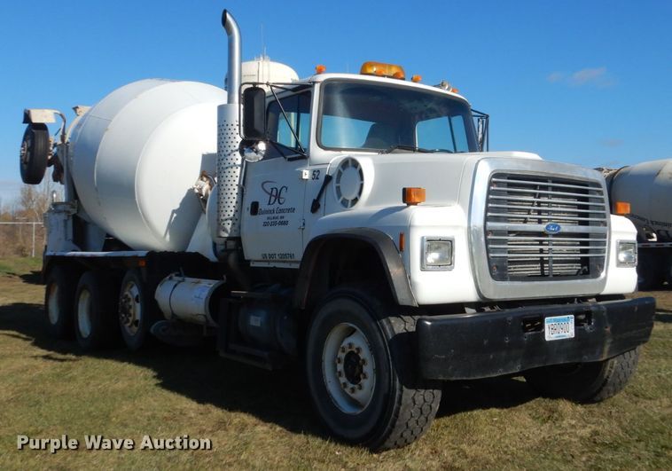 image for item HS9416 1997 Ford LTA9000  ready mix truck