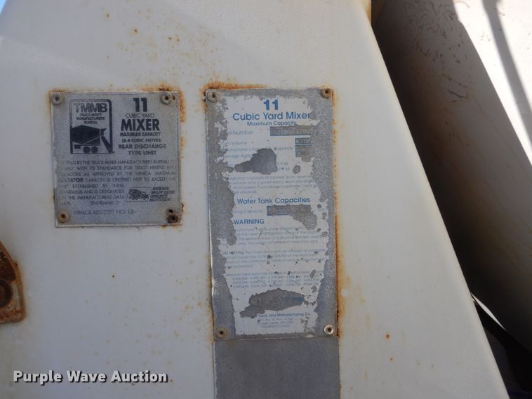 image for item HS9420 1995 Ford L9000  ready mix truck