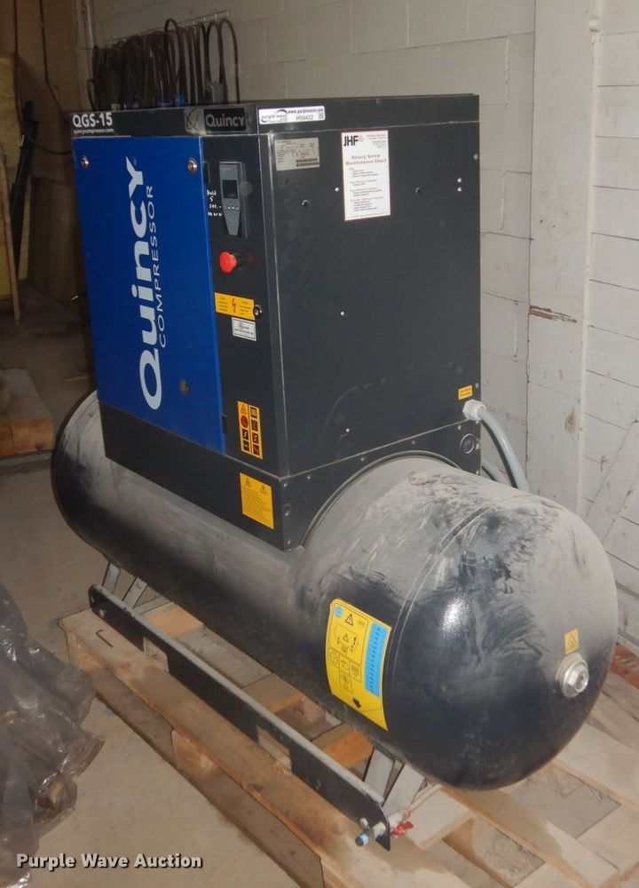 image for item HS9422 Quincy QGSZ-15 air compressor