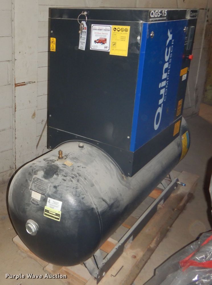 image for item HS9422 Quincy QGSZ-15 air compressor
