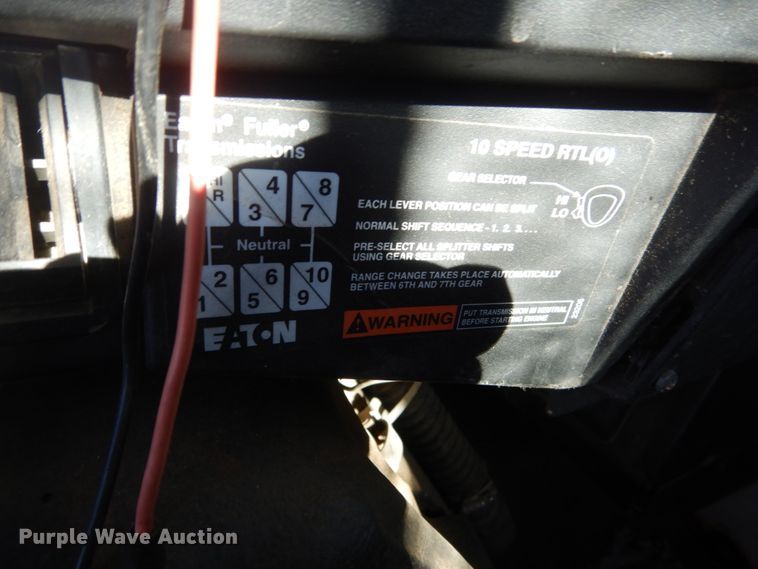 image for item HS9434 1996 International 8100  flatbed truck