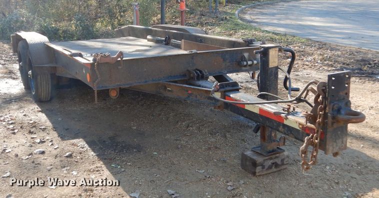 image for item HS9436 2001 Butler tilt deck equipment trailer