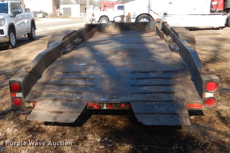 image for item HS9436 2001 Butler tilt deck equipment trailer