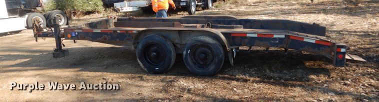 image for item HS9436 2001 Butler tilt deck equipment trailer