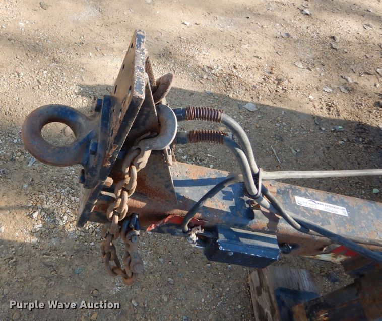 image for item HS9436 2001 Butler tilt deck equipment trailer