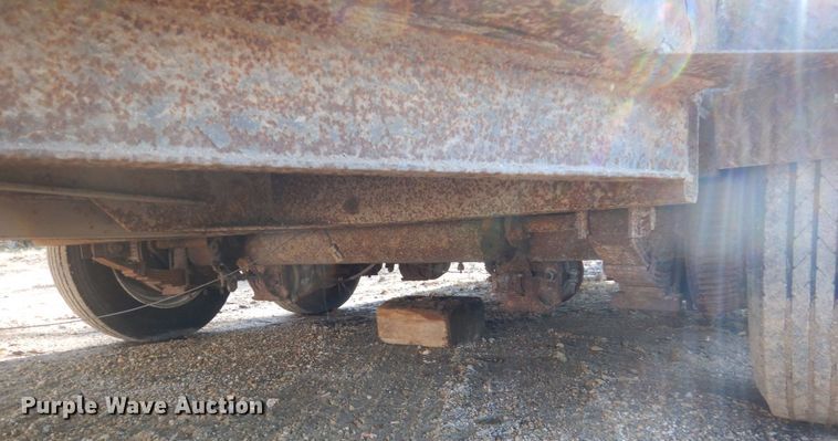 image for item HS9436 2001 Butler tilt deck equipment trailer