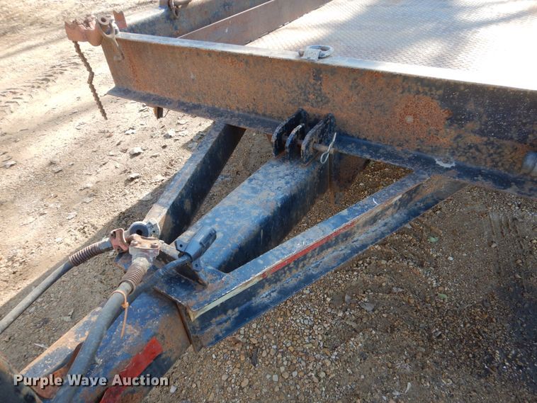 image for item HS9436 2001 Butler tilt deck equipment trailer