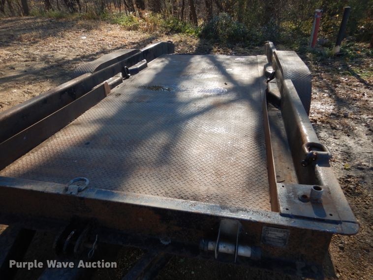 image for item HS9436 2001 Butler tilt deck equipment trailer