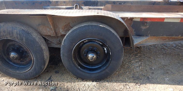 image for item HS9436 2001 Butler tilt deck equipment trailer