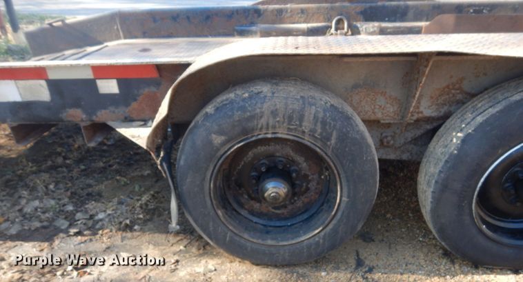 image for item HS9436 2001 Butler tilt deck equipment trailer