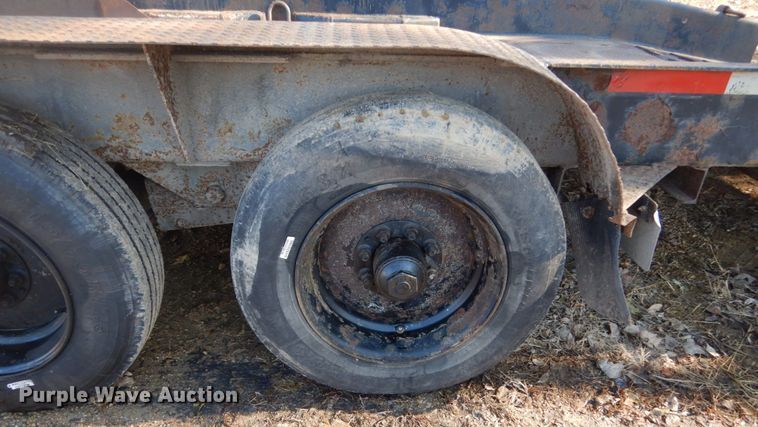 image for item HS9436 2001 Butler tilt deck equipment trailer