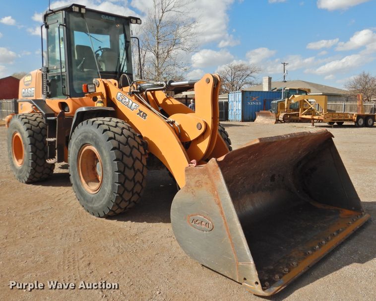 image for item HU9651 2015 Case 621F XR  high lift wheel loader