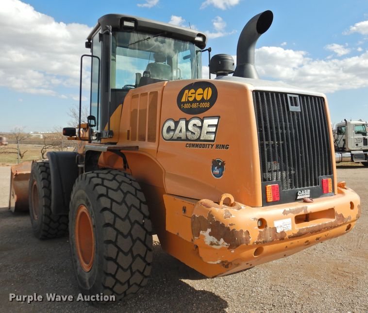 image for item HU9651 2015 Case 621F XR  high lift wheel loader