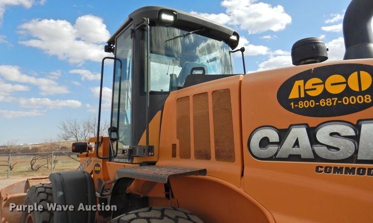 image for item HU9651 2015 Case 621F XR  high lift wheel loader