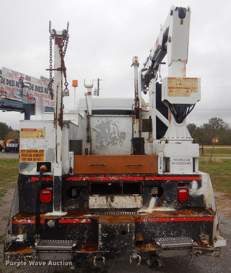 image for item HX9005 2014 Freightliner 108SD  Crew Cab utility truck with crane