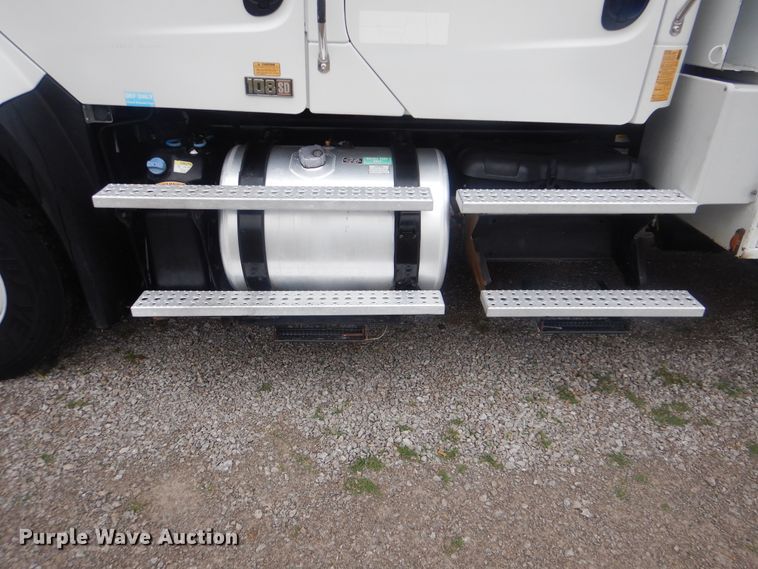 image for item HX9005 2014 Freightliner 108SD  Crew Cab utility truck with crane