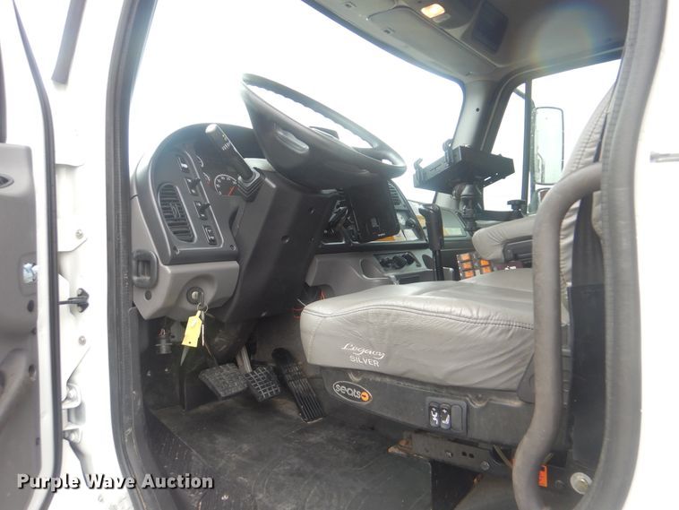 image for item HX9005 2014 Freightliner 108SD  Crew Cab utility truck with crane