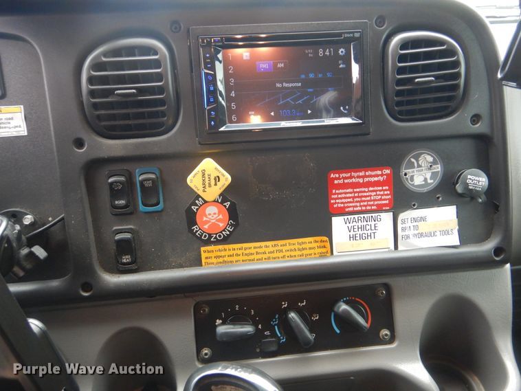 image for item HX9005 2014 Freightliner 108SD  Crew Cab utility truck with crane