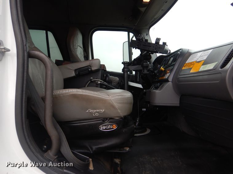 image for item HX9005 2014 Freightliner 108SD  Crew Cab utility truck with crane