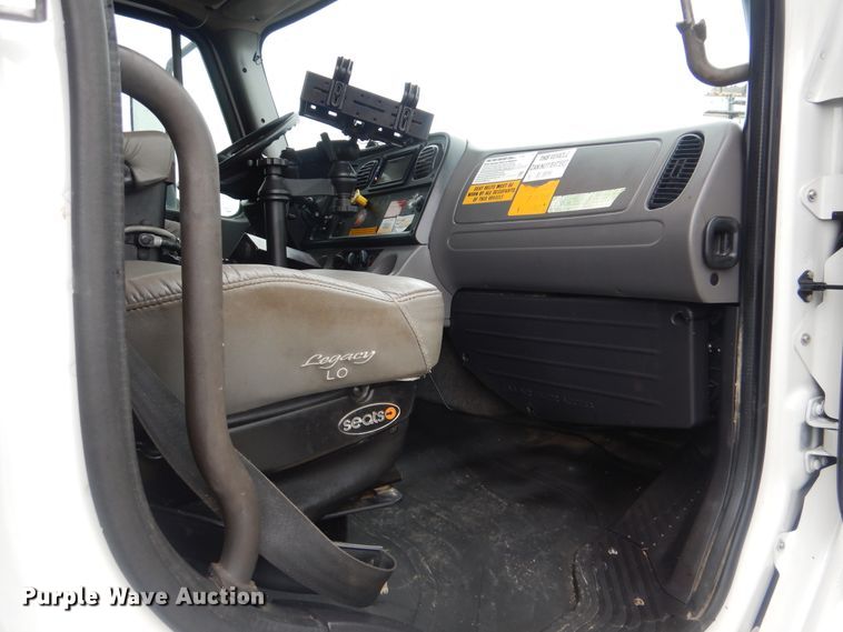 image for item HX9005 2014 Freightliner 108SD  Crew Cab utility truck with crane