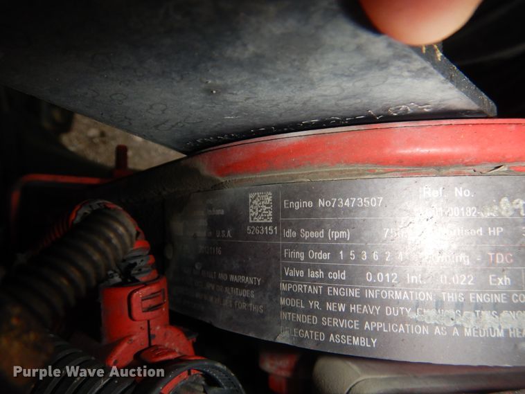 image for item HX9005 2014 Freightliner 108SD  Crew Cab utility truck with crane