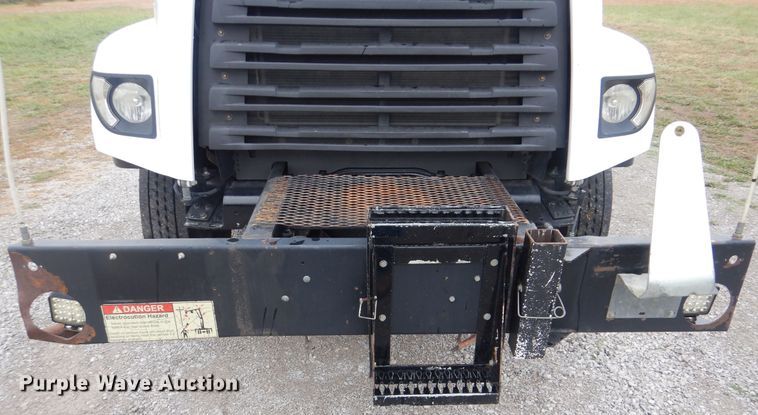 image for item HX9005 2014 Freightliner 108SD  Crew Cab utility truck with crane