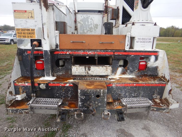 image for item HX9005 2014 Freightliner 108SD  Crew Cab utility truck with crane