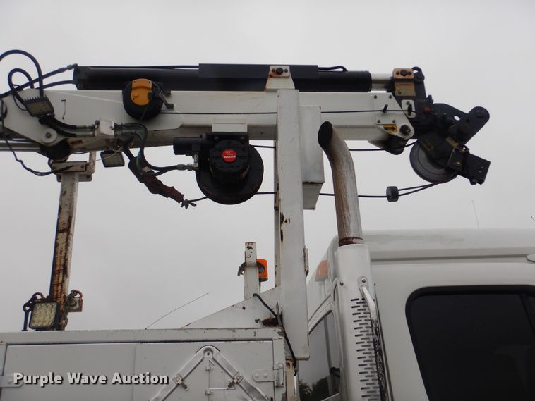 image for item HX9005 2014 Freightliner 108SD  Crew Cab utility truck with crane